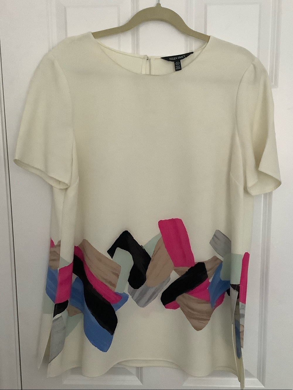 Ellen Tracy Short-Sleeve Tunic